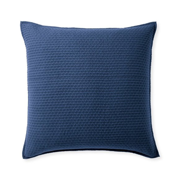 Serena & Lily Bedding Serena Lily Westwood Quilted Euro Sham Set Navy Poshmark